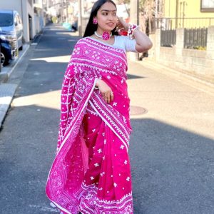 টাঙ্গাইল সেমি মসলিন শাড়ি
